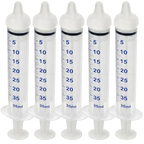 Puppywamer Latchons Syringe Nipple Feeders,"Five clear feeding syringes with nipple tips"