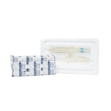 Equine Express II Cooled Semen & Embryo Universal Transport System,"Wrapped pack beside clear tray with syringe components"
