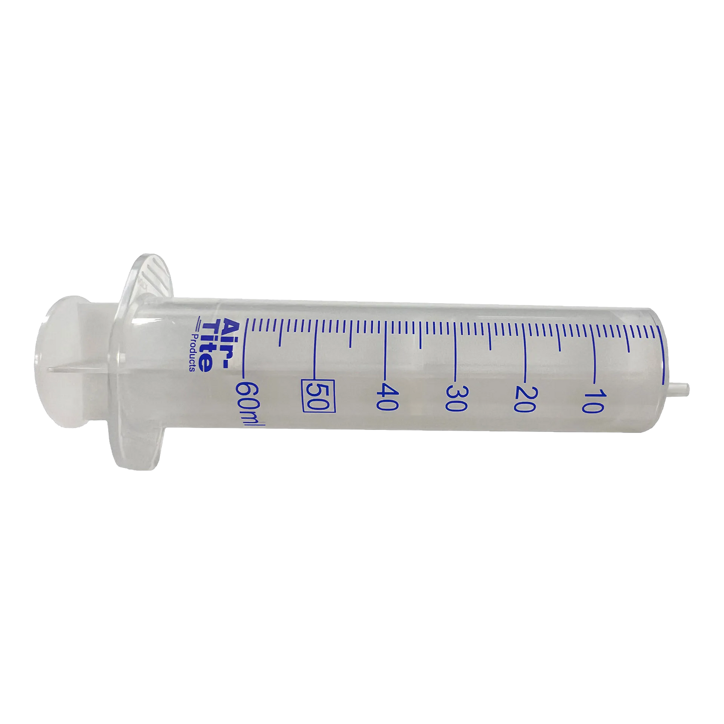 Semen Safe All Plastic Sterile Syringes Luer Slip Tip,"Clear plastic syringe with blue measurement markings"