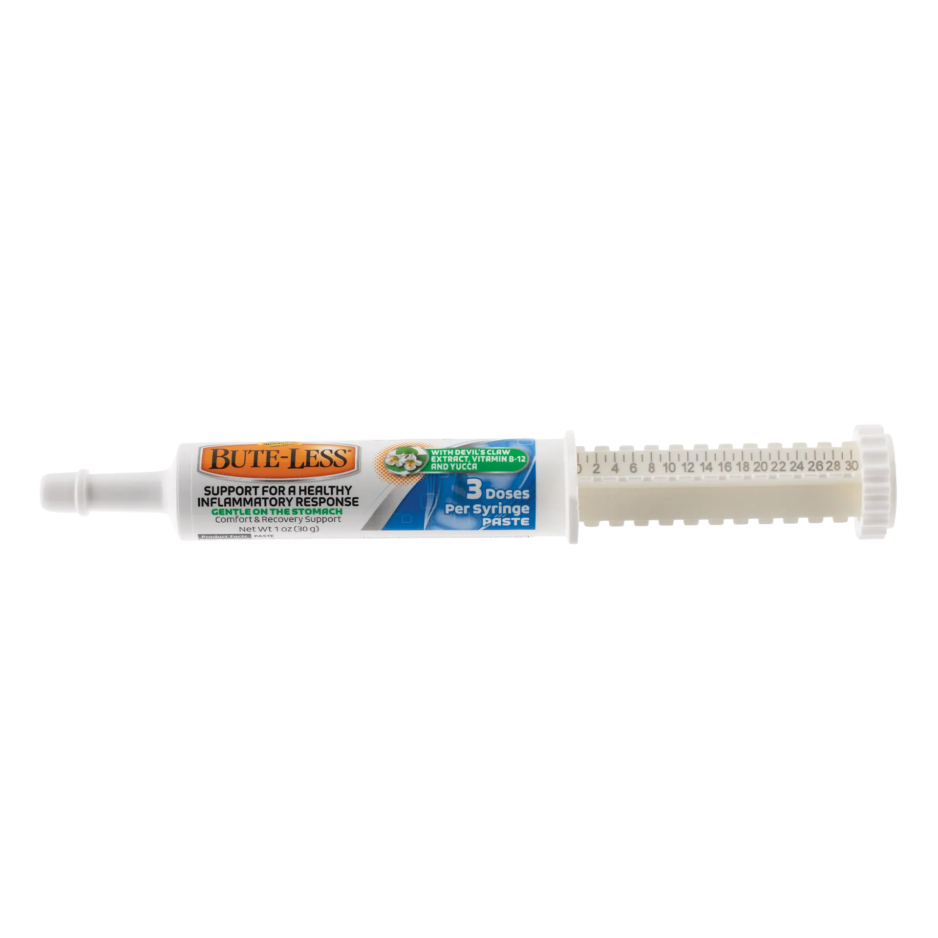 Absorbine Bute-Less® Paste,"Oral paste syringe with measurement plunger"