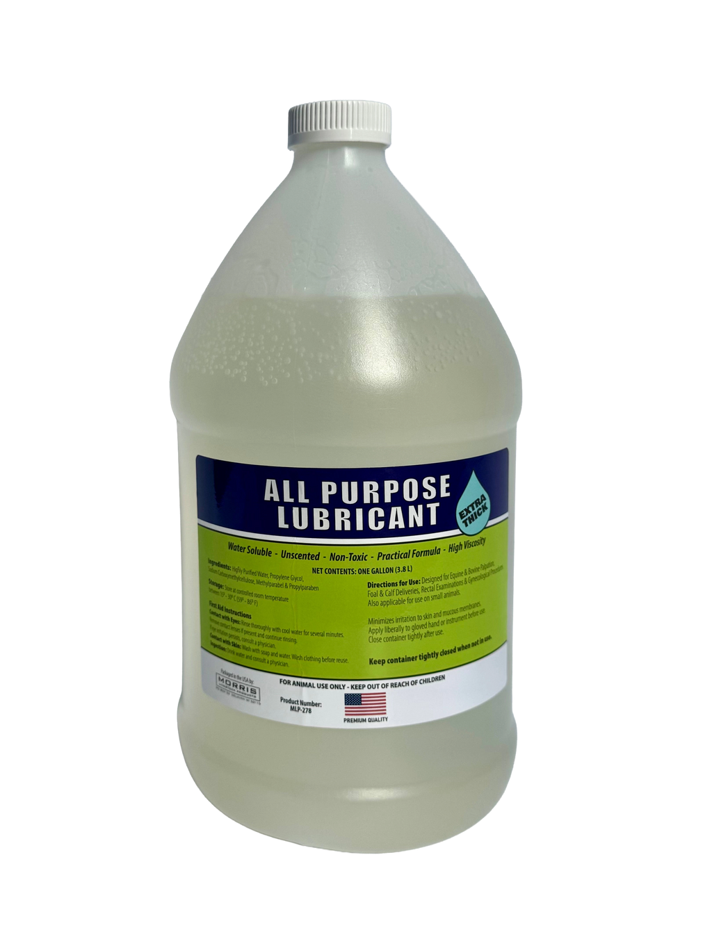 All Purpose Practical Lubricant,"One-gallon bottle with white cap and front label"