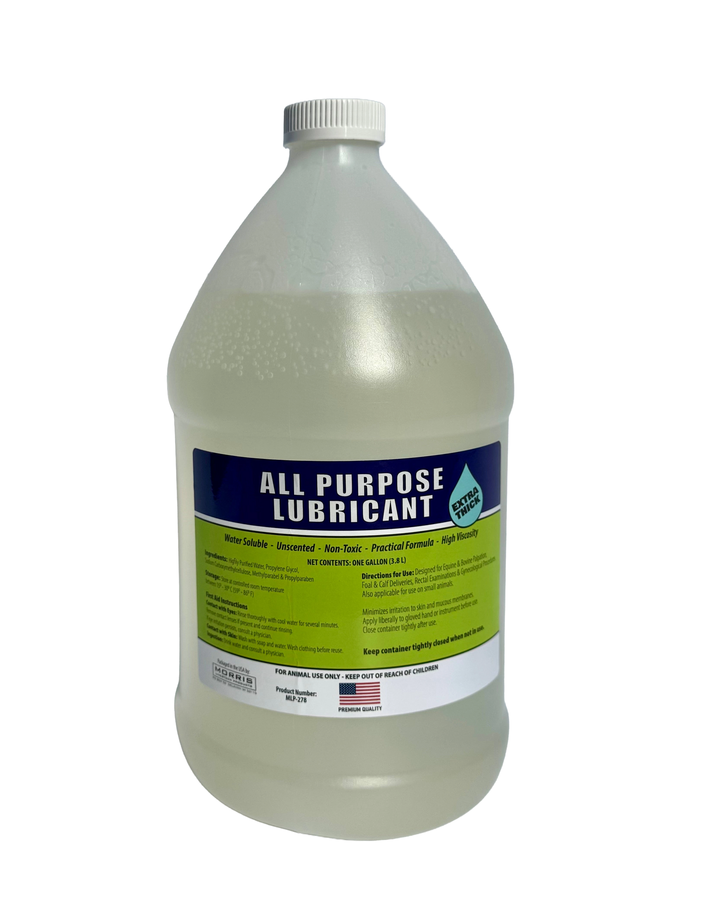 All Purpose Practical Lubricant,"One-gallon bottle with white cap and front label"