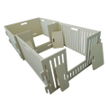 MagnaBox MagnaPen Extension,"Interlocking slotted panel pieces with rectangular inserts"
