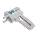 Udderly EZ Horse Milker,"White handheld pump with angled nozzle"