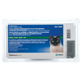 Nobivac® Feline 1-HCPCh+FeLV,"Front package view in clear blister pack with cat image"