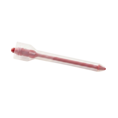 Pipette Tip red,"Single red pipette tip in clear outer sleeve"