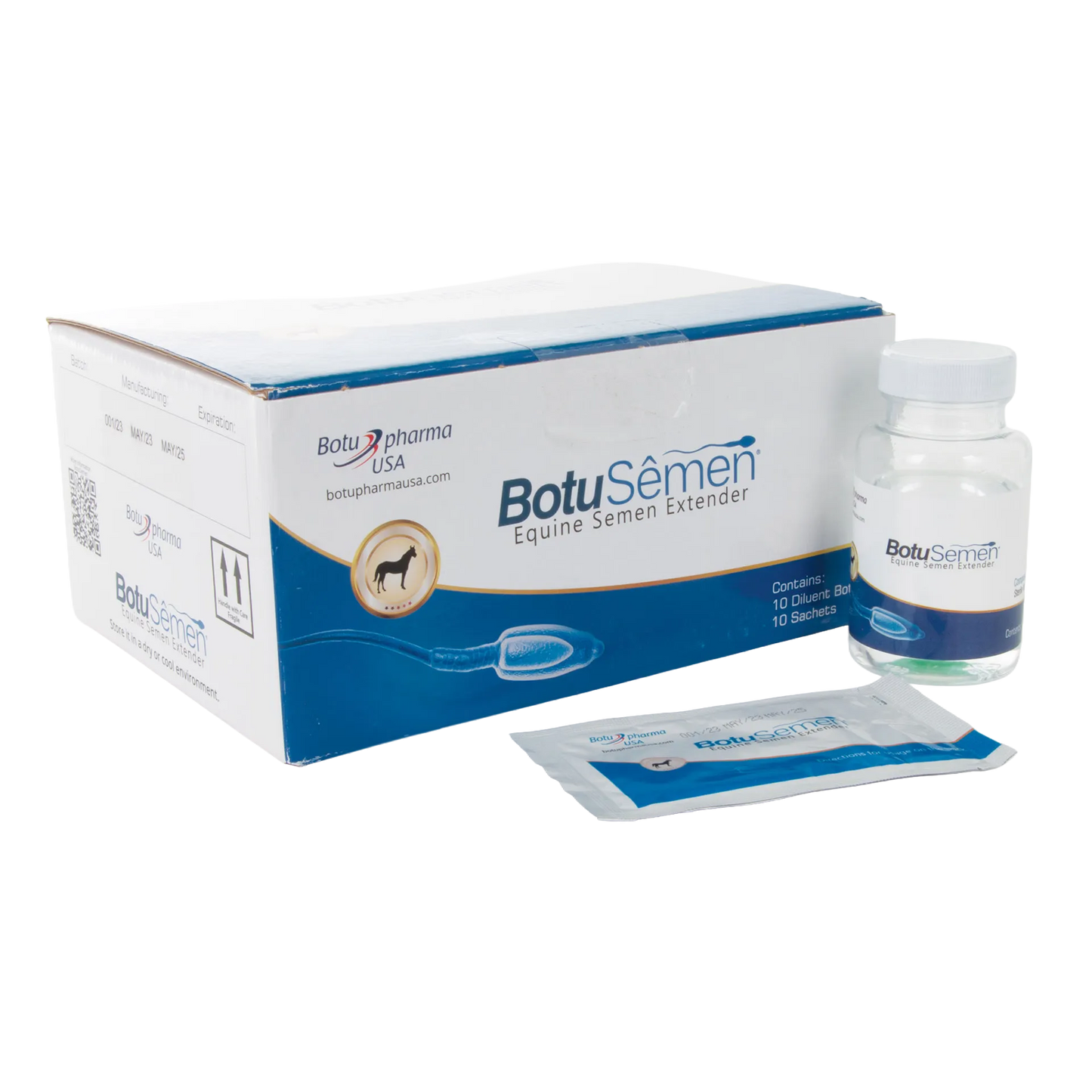 BotuSemen Standard,"Box with bottle and single sachet packet"