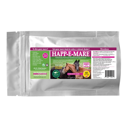 Happ-E-Mare,"Silver resealable pouch with front label"