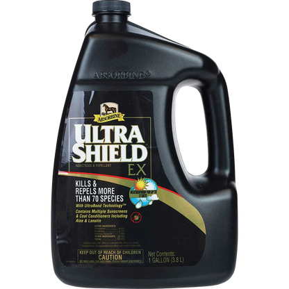 UltraShield® EX Insecticide & Repellent,"Black gallon jug with handle and screw cap"
