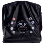 Puppywarmer Cover,"Black fitted cover with front printed graphic"