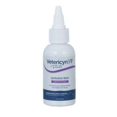Vetericyn® VF Plus Ophthalmic Wash,"White squeeze bottle with pointed nozzle cap"