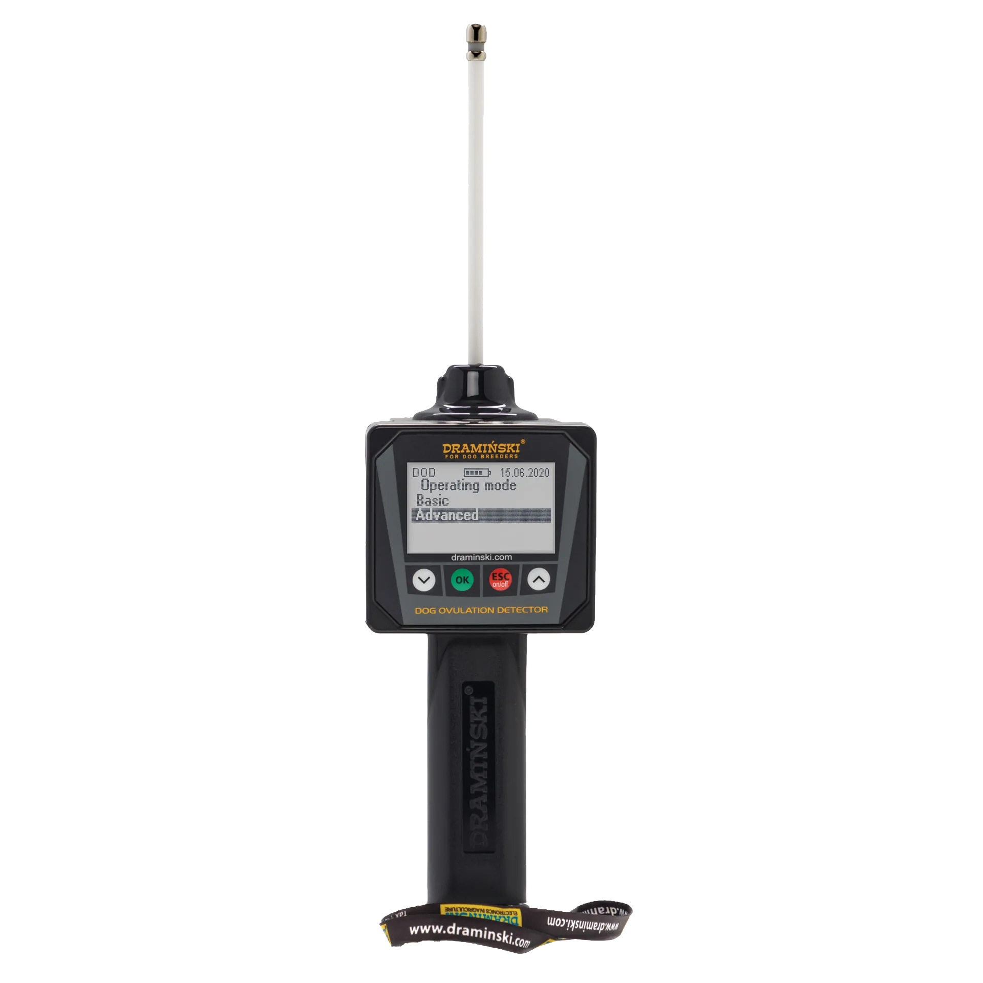 Draminski Dog Ovulation Detector,"Handheld detector with long probe and digital screen"
