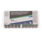 TruFel™ HCP+FELV (Feloguard Plus 3 + LvK),"Blister pack with multiple vaccine vials and carton insert"