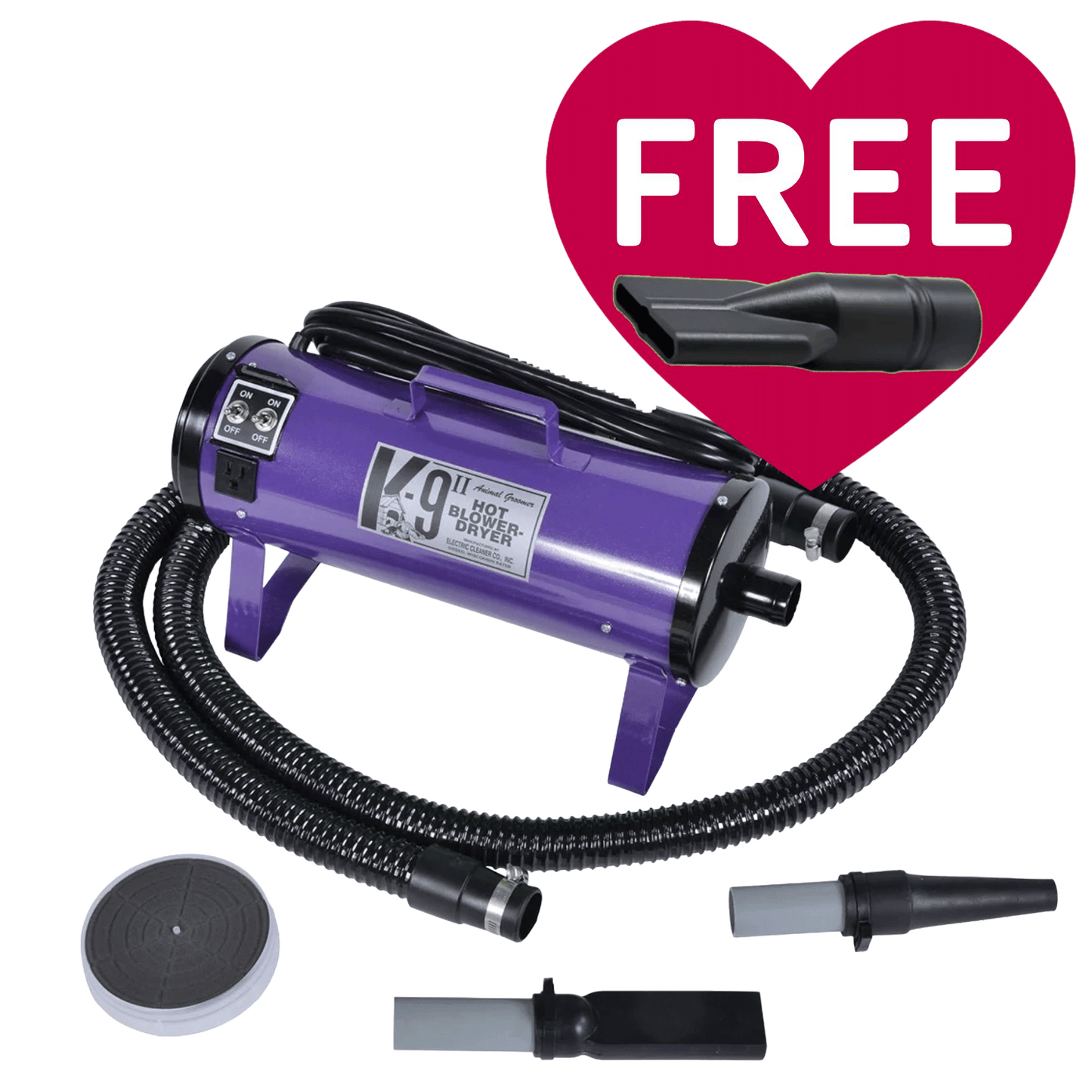 K-9 II Dog Dryer With FREE Water Peeler