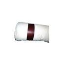EZ Adjust Leather Bite Belt,"White padded bite sleeve with brown leather strap"
