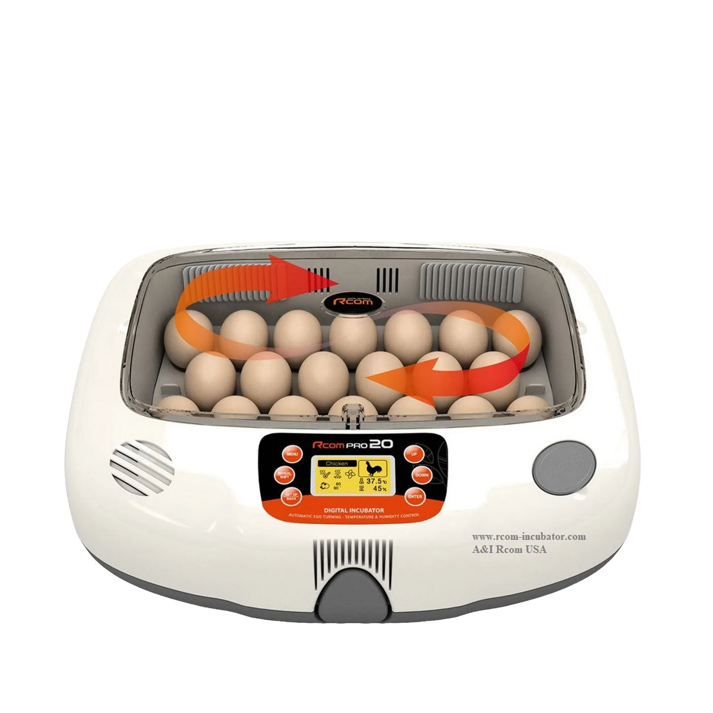 Pro-20 Incubator by Rcom USA