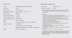 ICU 190 by Rcom USA,"Product specification and basic information sheet"