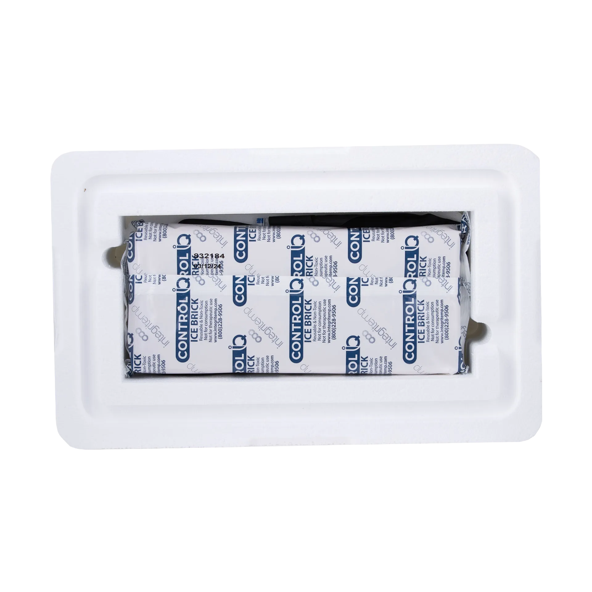 Canine Express Semen Transport Kit,"White foam insert with rectangular ice pack"