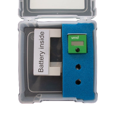 Foal IgG Test Kit & Reader,"Open case with reader, foam insert, and battery compartment"