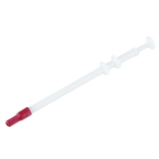 Piller,"White plastic swab with red tip"