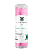 Absorption Towel,"Pink towel in clear plastic tube"