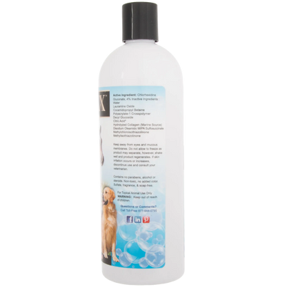 Banixx® Medicated Shampoo,"White bottle with black cap and side label"