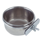 Coop Cups with Bolt Clamp,"Metal cup with side bolt clamp attachment"