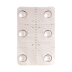 CapAction®,"Clear blister pack with six round cap compartments"