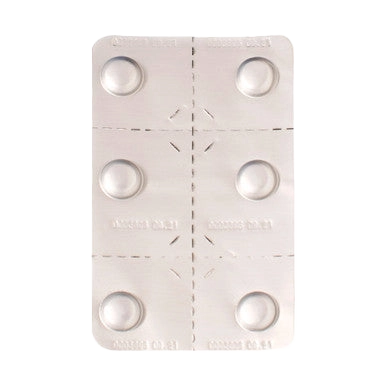 CapAction®,"Clear blister pack with six round cap compartments"