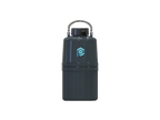 VS4-3 Vapor Shipper,"Black cylindrical container with metal handle"