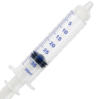 Puppywamer Latchons Syringe Nipple Feeders,"Clear syringe feeder with white nipple tip"