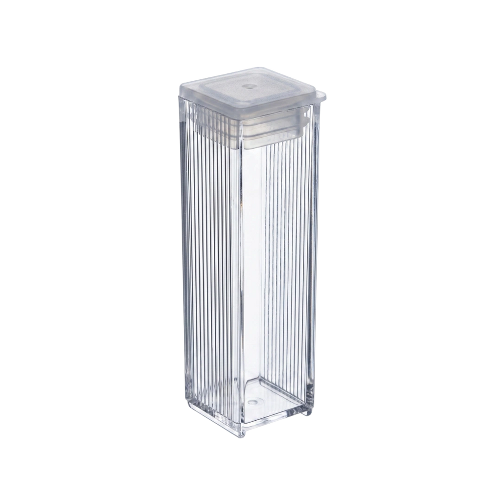 Quick Check Cuvettes w/lids,"Clear ribbed cuvette holder with lid"