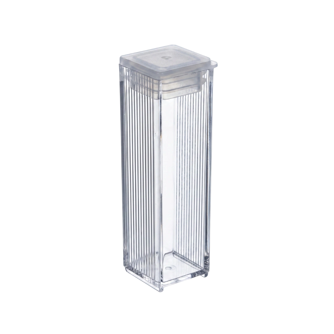 Quick Check Cuvettes w/lids,"Clear ribbed cuvette holder with lid"
