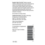 Breeder's Edge® Oxy Stud™,"Back label panel with feeding instructions and barcode"