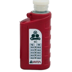 WTA Pocket Tube Heater (battery operated),"Red handheld tube heater with bottle inserted"