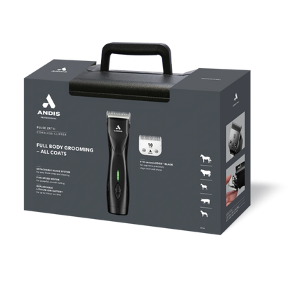 Pulse ZR II Detachable Blade Clipper with 10CeramicEdge blade by Andis
