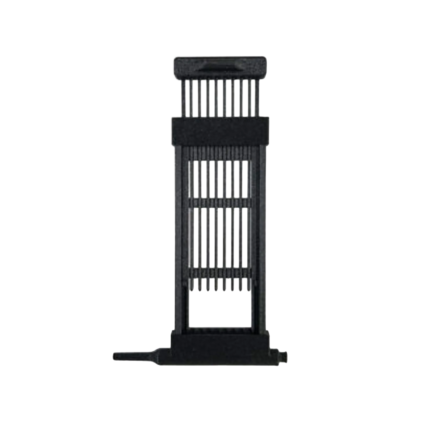 STUDS (Straw to Uterus Delivery System),"Black straw loading rack with clear tubes"