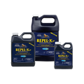 Repel-Xpe Emulsifiable Fly Spray Concentrate,"Three black-handled jugs in assorted sizes"