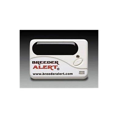 Breeders Alert Pocket Pager,"White handheld pager with black display window"