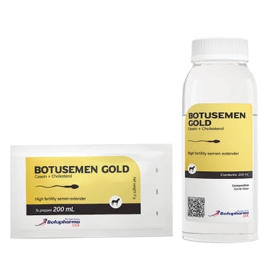 BotuSemen Gold,"Bottle and flat packet shown side by side"
