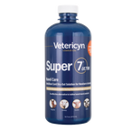 Vetericyn Super 7+ Newborn Navel Dip,"Blue bottle with white cap, front label view"