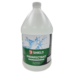 Disinfectant Spray by Shield,"Large gallon bottle with green label and gray cap"