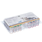 Feline UltraNasal® FVRCP Vaccine,"Clear plastic tray with multiple vaccine vials and box insert"