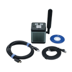 MegaVID WiFi 12MP Camera,"Camera module with antenna, cables, and software disc"