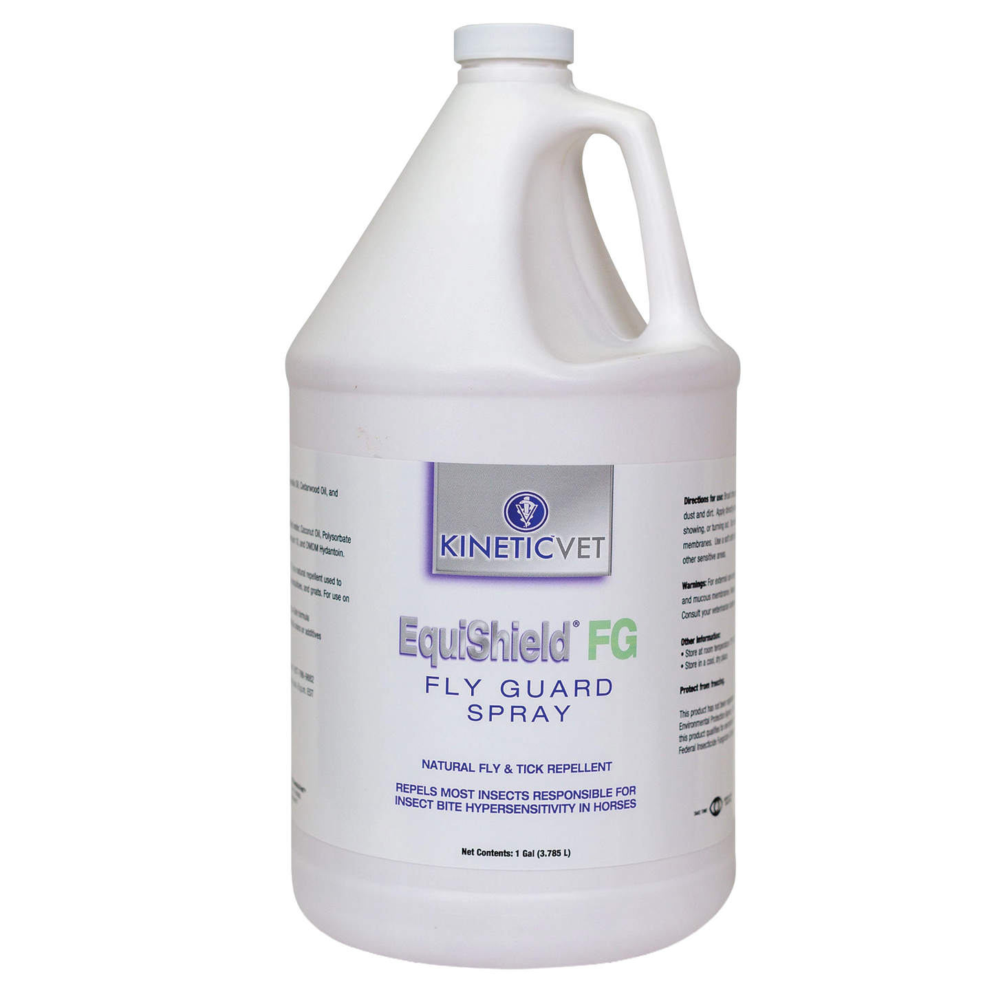 EquiShield® FG (Fly Guard),"White gallon jug with handle and screw cap"