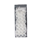 Gel Filters-ARS,"Pack of white ring filters in clear plastic bag"