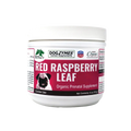 Organic Red Raspberry Leaf Powder,"White plastic supplement tub with screw-top lid, front label view"