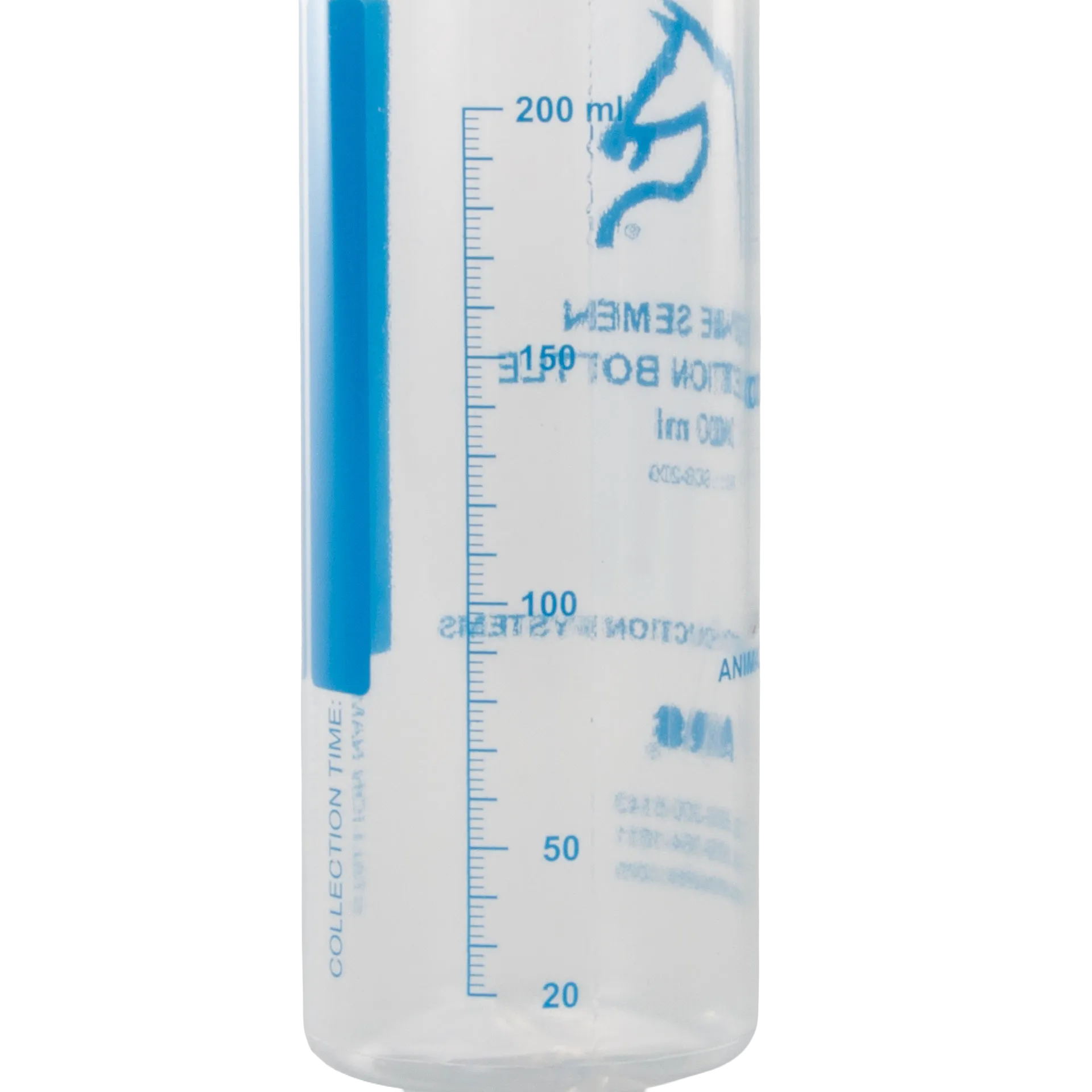 ARS Colorado Collection Bottle,"Clear bottle with blue measurement markings"
