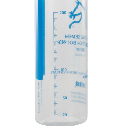 ARS Colorado Collection Bottle,"Clear bottle with blue measurement markings"