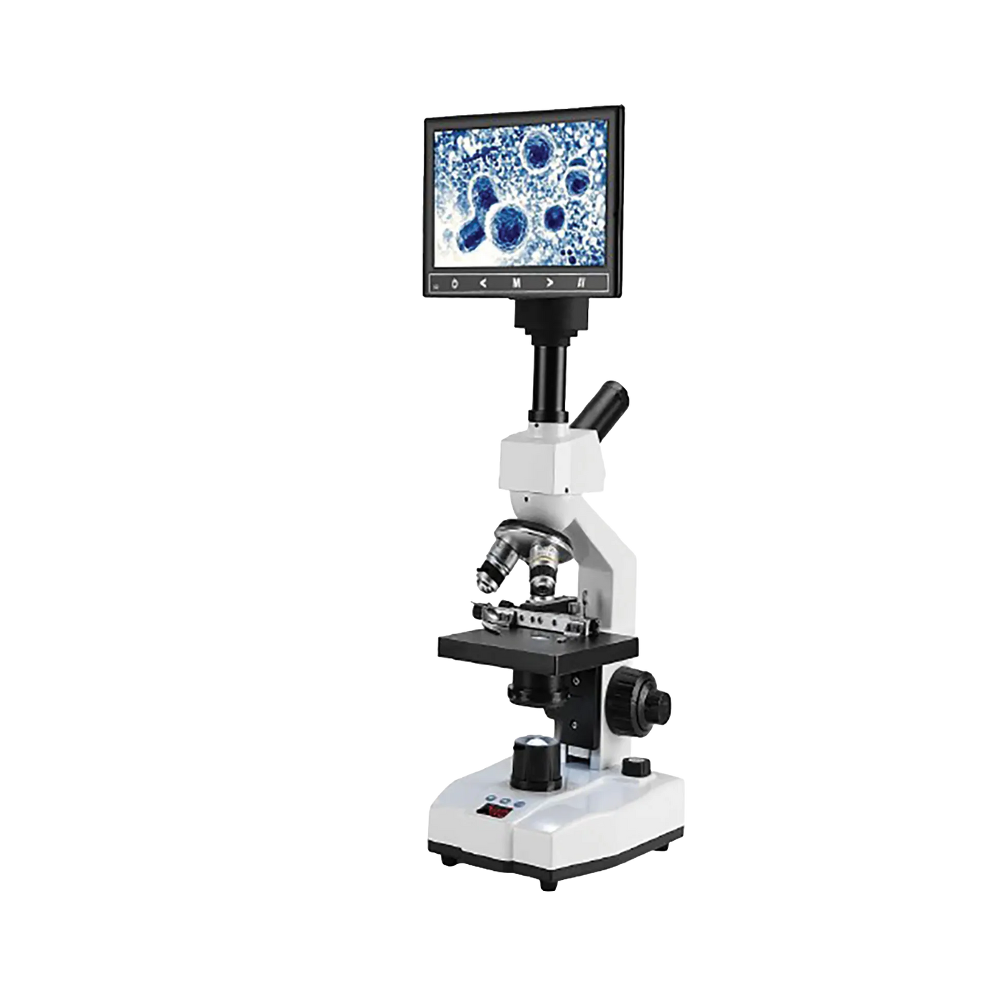 SS-MICROTEMP Heated Stage Microscope with LCD Screen,"Microscope with heated stage and attached LCD screen"